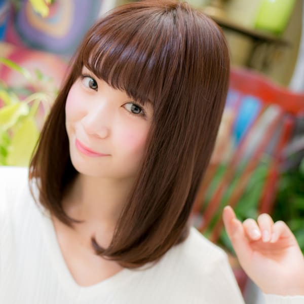 大人かわいい♪小顔シースルーバングミディb ショコラアッシュ