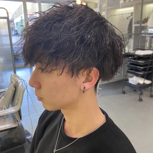 【メンズツイストパーマ】ニュアンス　パーマ