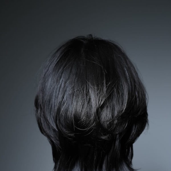 センターパート　フォーマルウルフ|soin de brace 高の原店