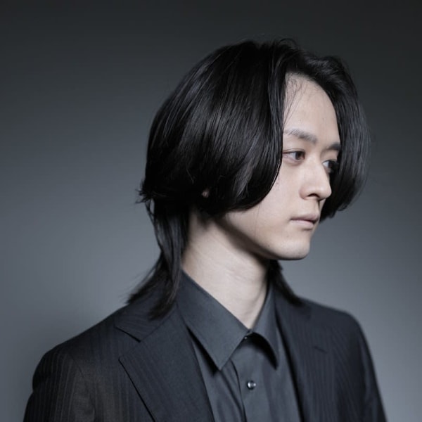 センターパート　フォーマルウルフ|soin de brace 高の原店