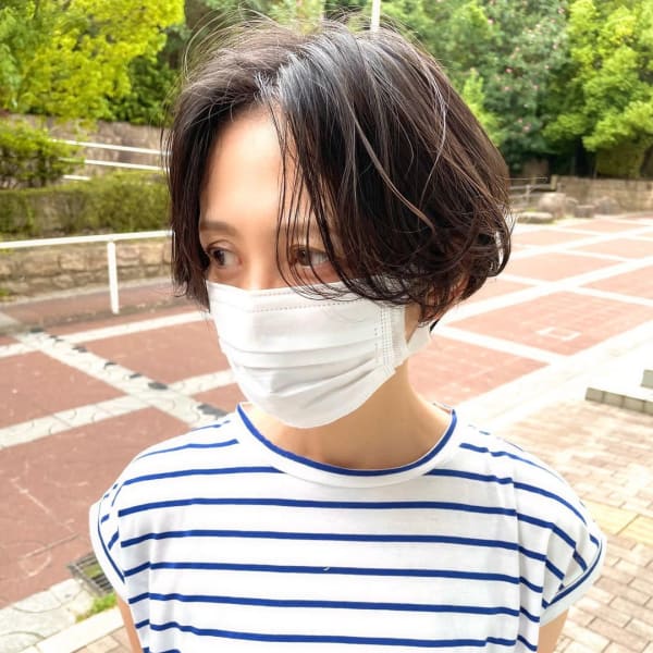 大人可愛いショート