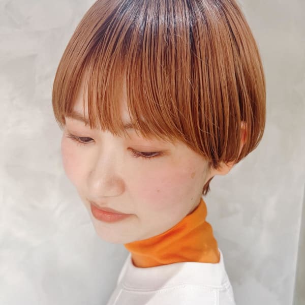 マッシュショート　ハイトーンショート