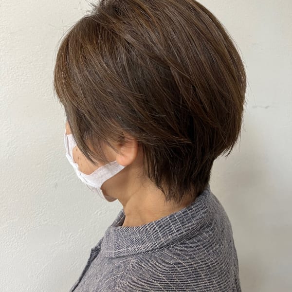 扱いやすいショート☆|knot.hair