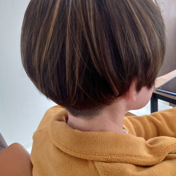 刈り上げマッシュ