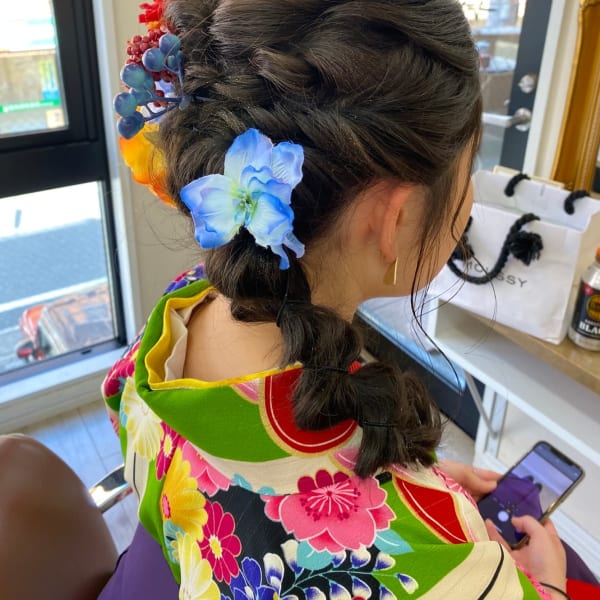 piccadilly circus×袴ヘアセット|piccadilly circus