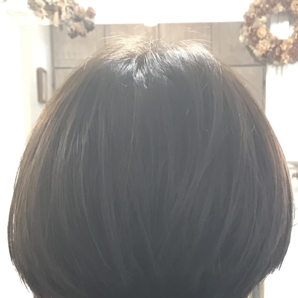 大人ショートボブ