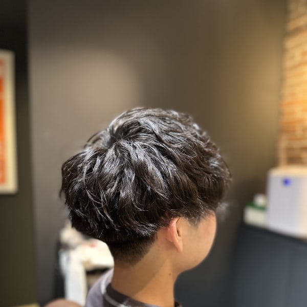 スパイラルパーマ