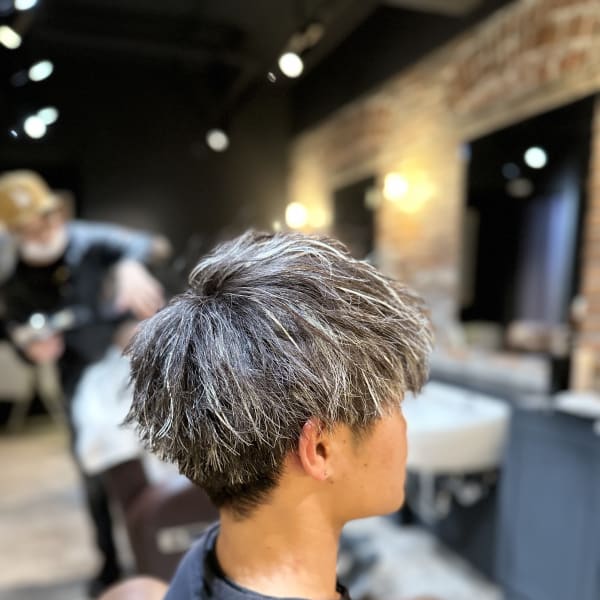 マッシュ×金メッシュ