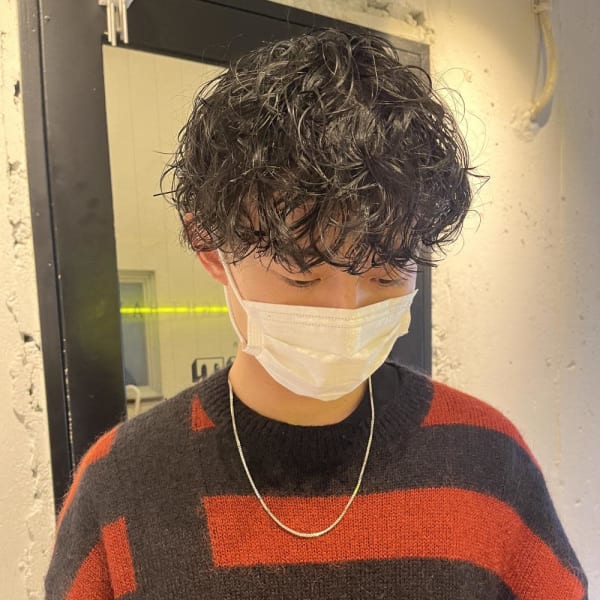 波巻きスパイラルパーマ