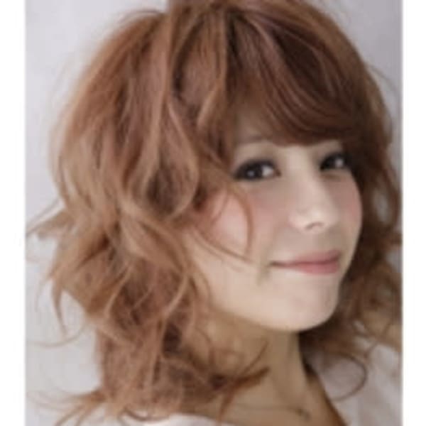 pesca札幌南平岸店大人かわいい/揺れるソフトウエーブ