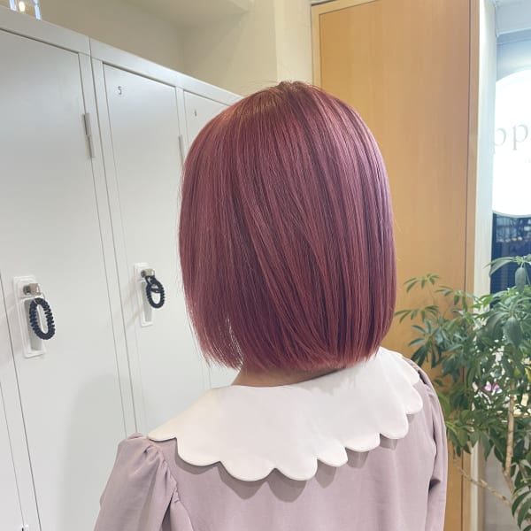 pink bob