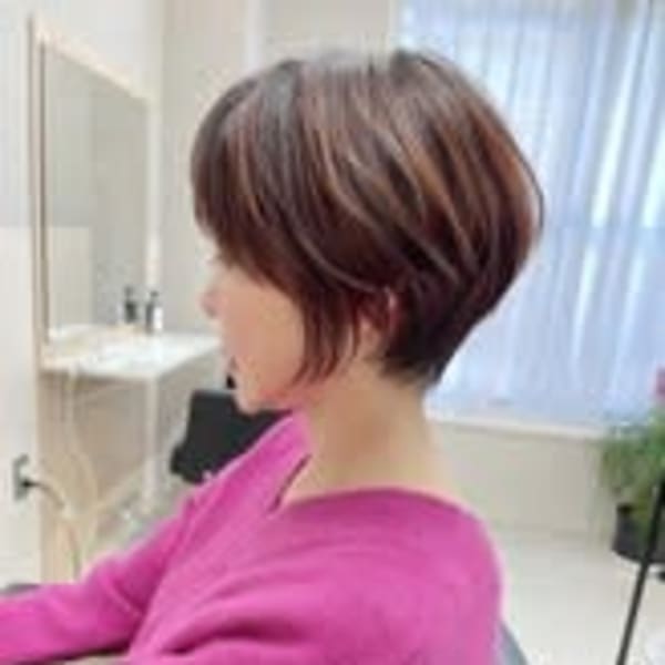 定番ショートボブ