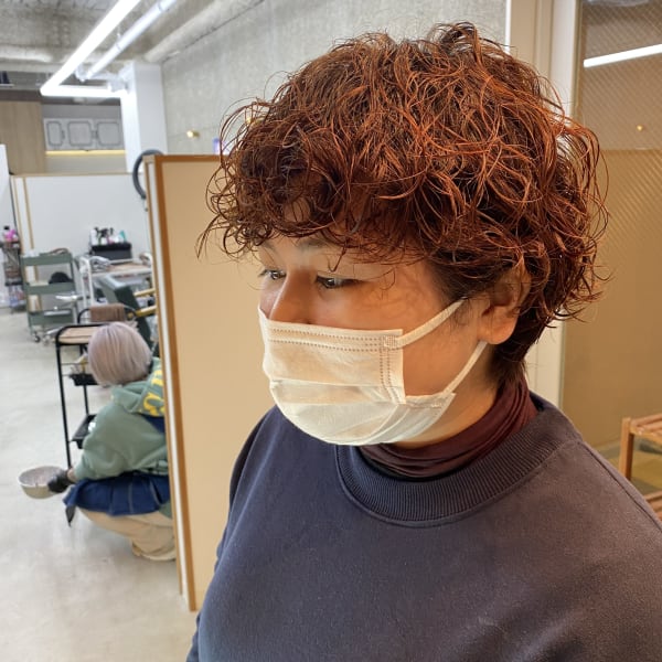 ショートパーマ