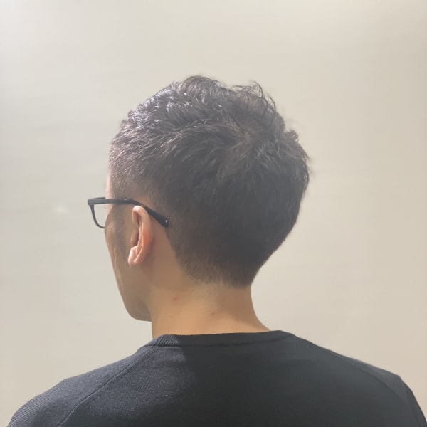 アップバング メンズカット|DAMANI