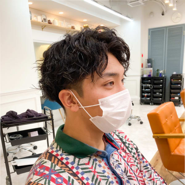 ツイスパアップバング