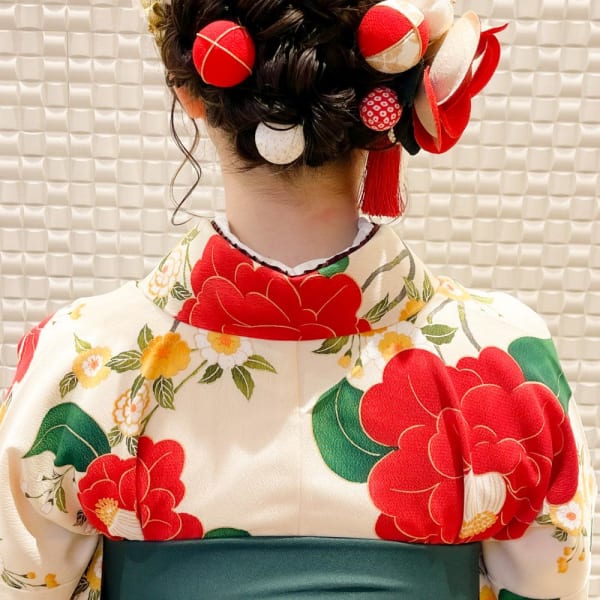 ＊ボブでも出来るアップスタイル＊卒業式|olive's by neolive