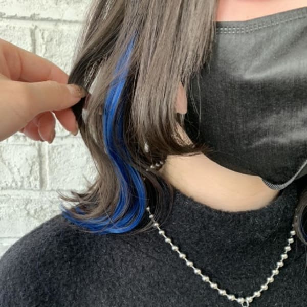 ブルーイヤリングエクステ 池袋 6006