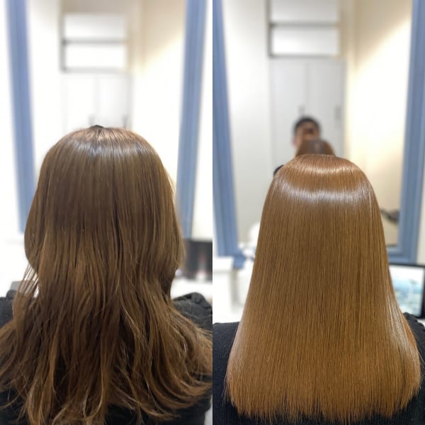 ブリーチ髪質改善