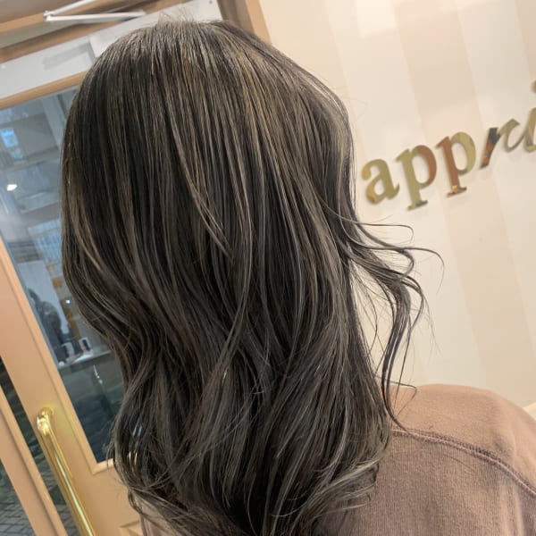 透明感カラー/艶感カラー/韓国風カラー/イヌイ