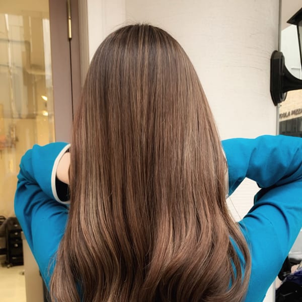 透明感カラー/艶感カラー/韓国風カラー/イヌイ