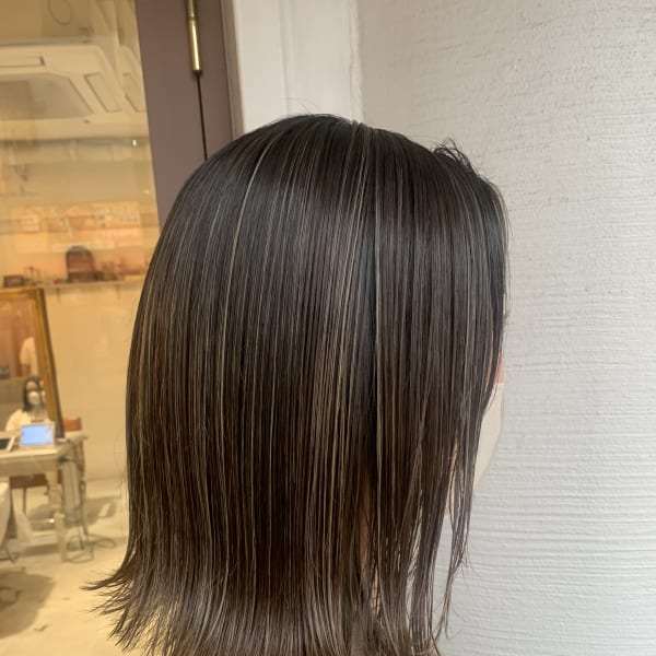 透明感カラー/艶感カラー/韓国風カラー/イヌイ