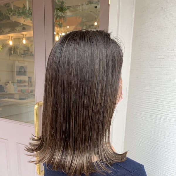 透明感カラー/艶感カラー/韓国風カラー/イヌイ