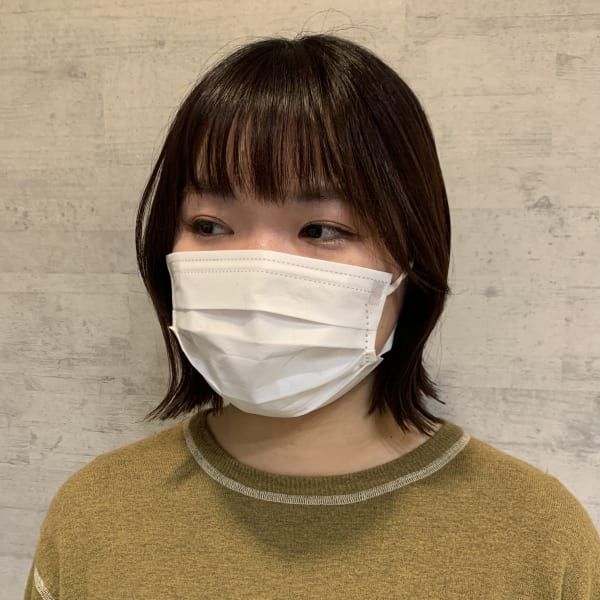 ボブx外ハネ|hair make kuni