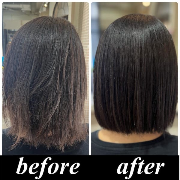 【美髪整形】異次元の最新髪質改善☆シルク酸性ストレート