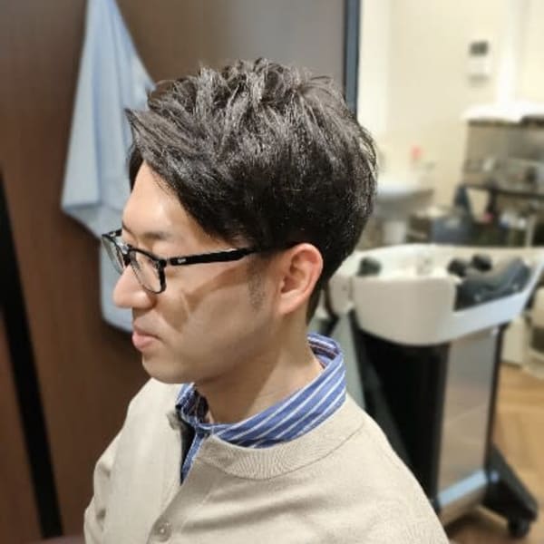 ビジネスショート2wayスタイル|men's hair salon clarens