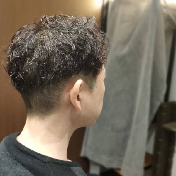 ショートパーマスタイル|men's hair salon clarens