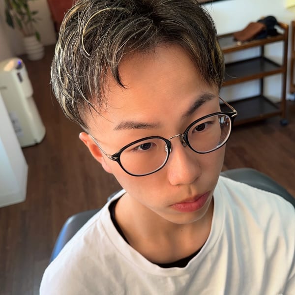 メッシュアップバングスタイル♪