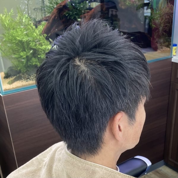 メンズショート（刈り上げなし）