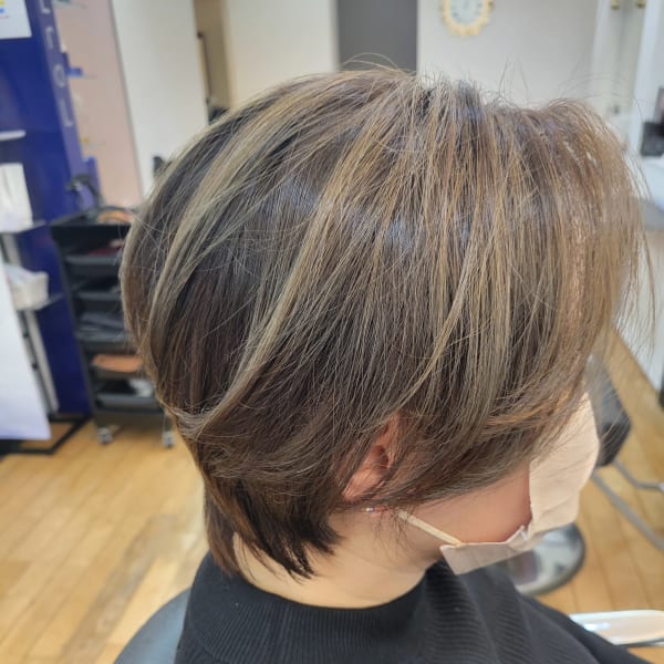 アンブレラカラー　ショート/30代/40代/50代