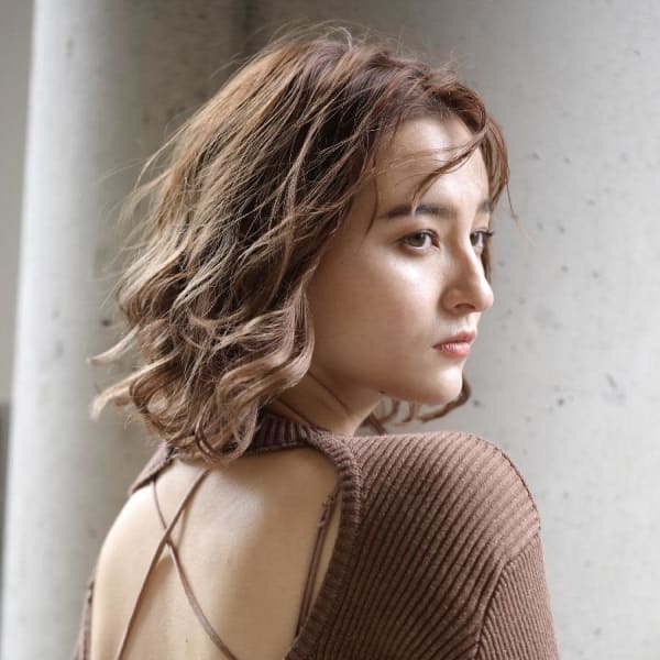 #ミニウルフ#テラコッタ#ランダムウェーブ