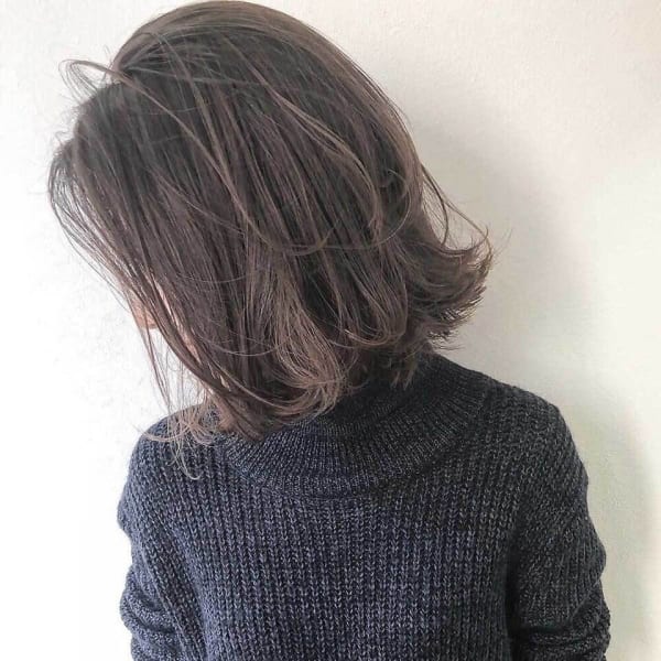 グレージュボブ