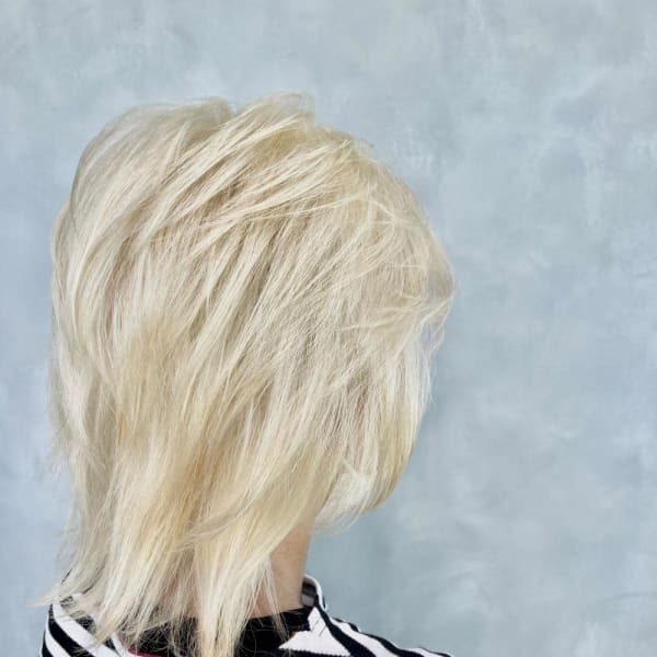 ホワイトブリーチ×ショートウルフ