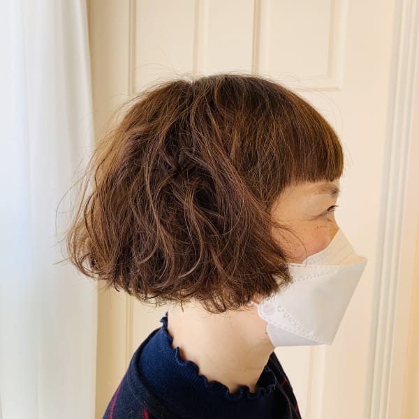 ミニボブパーマ☆