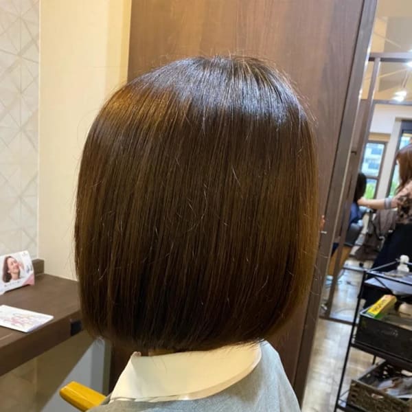 うち巻きボブ✂|hair design Rinto