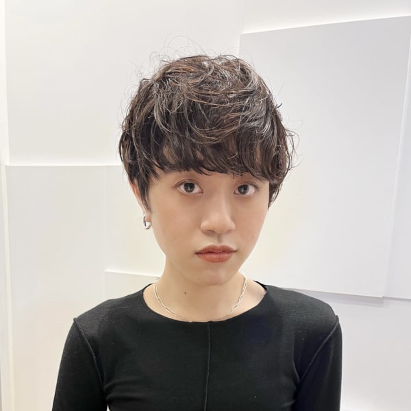 ハンサムショート/30代/40代/SARA@若林史弥