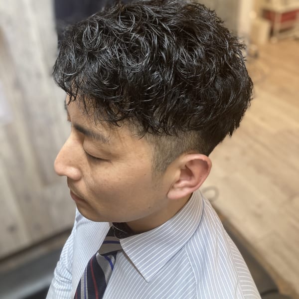 ナチュラルパーマスタイル