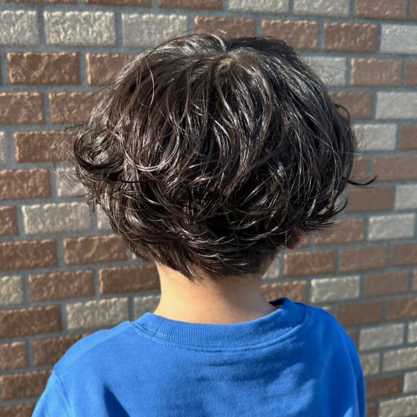 キッズカット+キッズパーマ