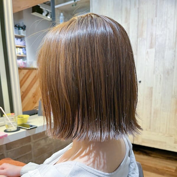 【croix】パツンっとボブ