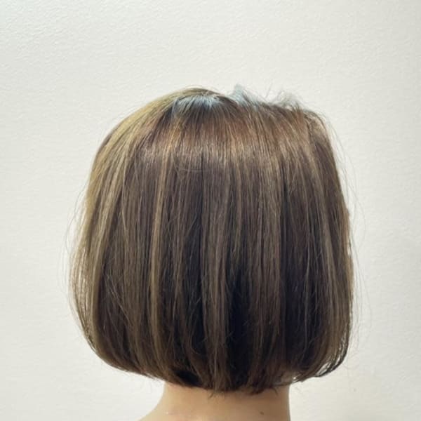 大人可愛い/ハイライト/ボブ