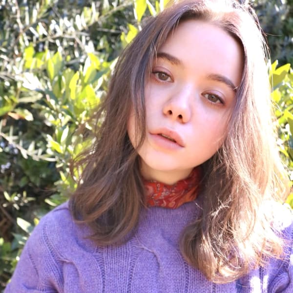 《kitin吉祥寺》透明感アッシュベージュ　ミディアムロブ