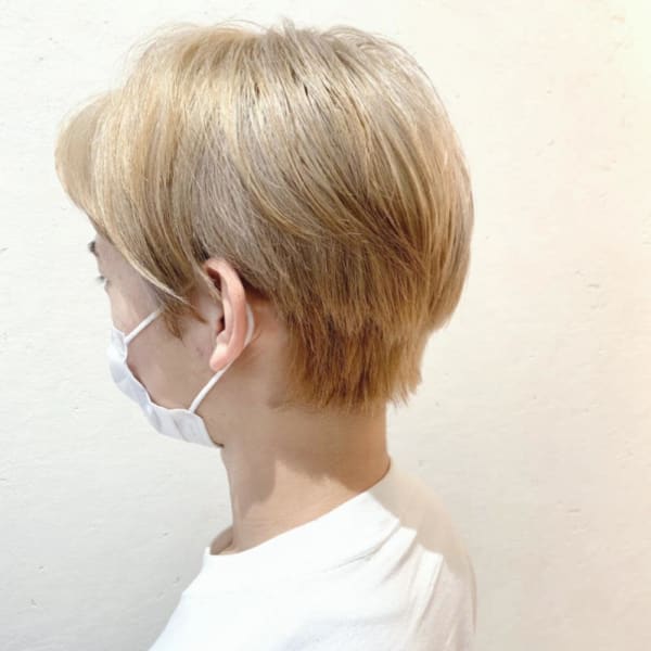 メンズ×パールベージュ☆