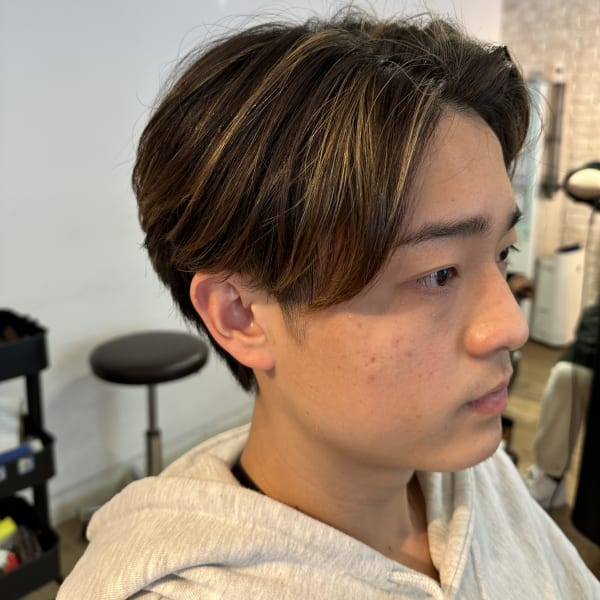 メンズハイライト/メッシュ