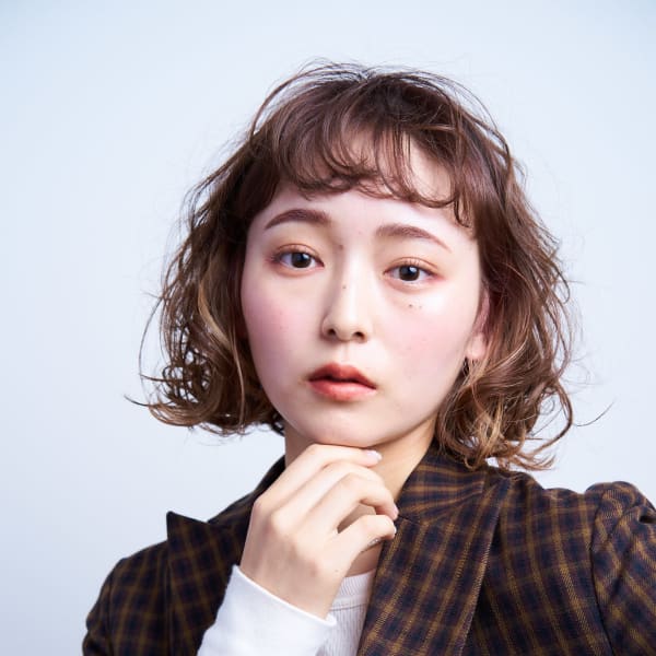 大人ボブニュアンスカーリー【UNIX溝口店】