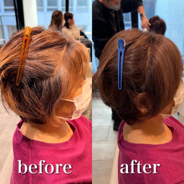 白髪ぼかし/白髪にお悩みの方に/30代40代50代