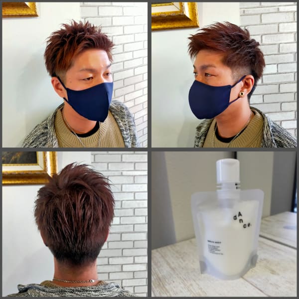 ツーブロアップバングベリーショート|Voyage hair & face