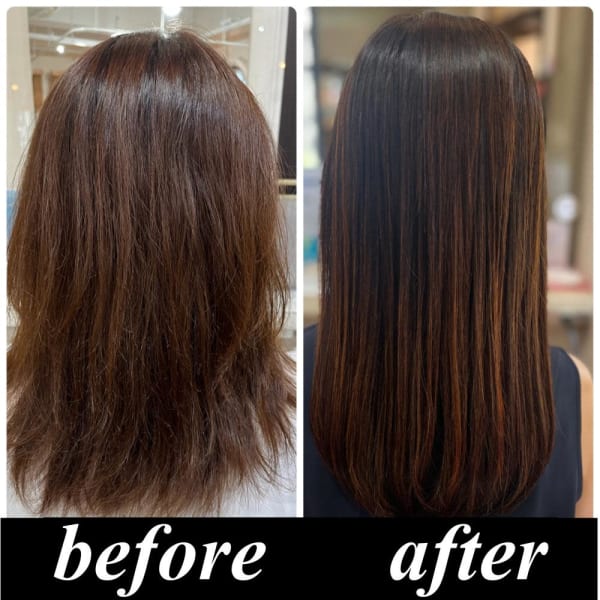 【美髪整形】異次元の最新髪質改善☆シルク酸性ストレート